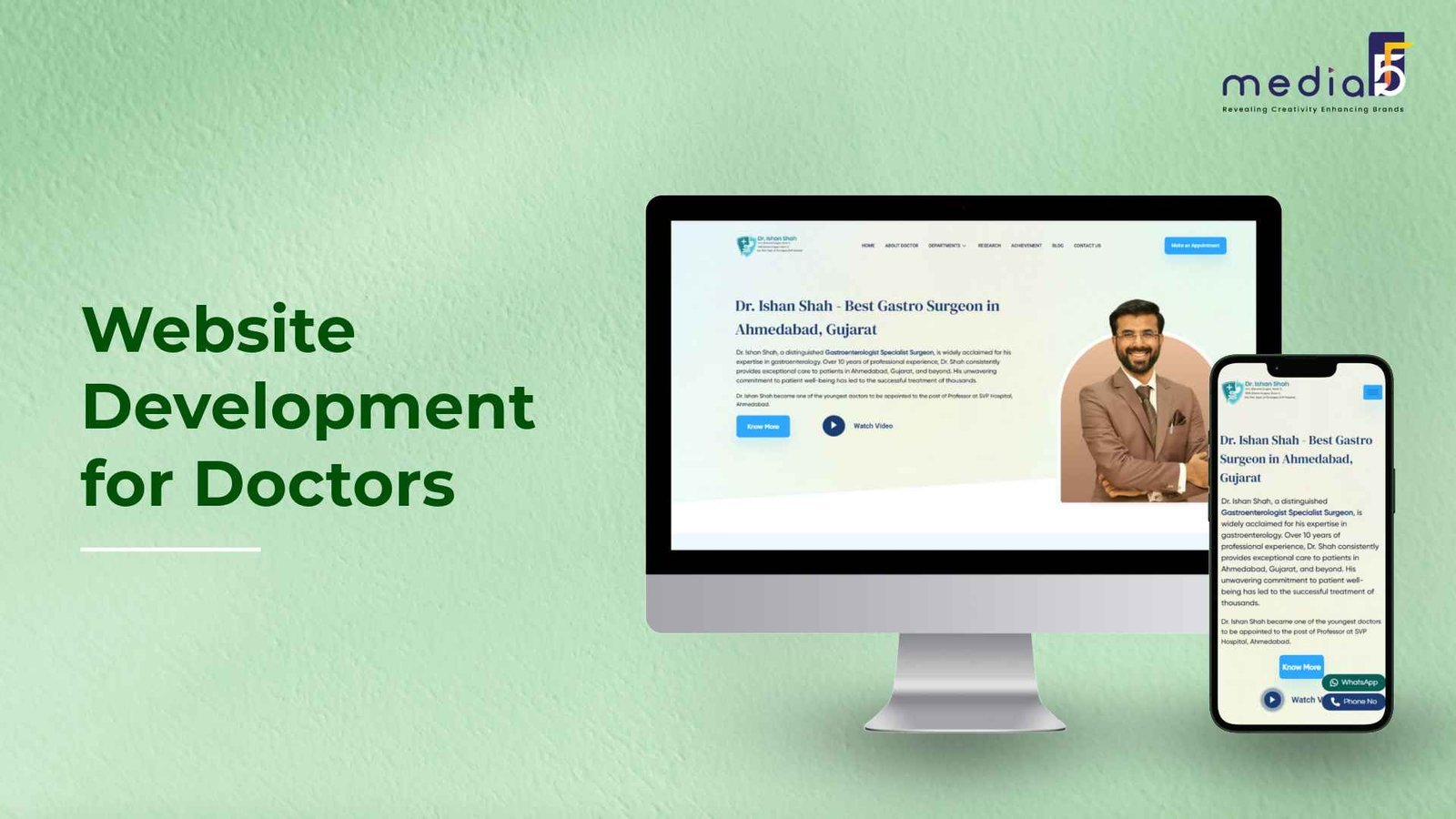 benefits of website development for Doctors